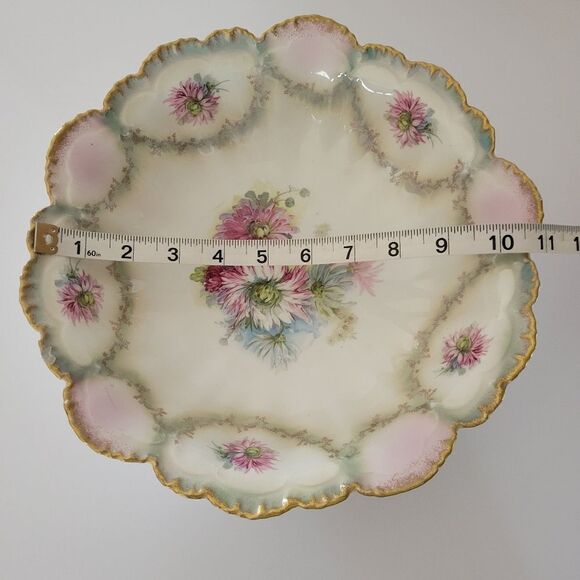 Empire China Porcelain Gilded Floral Bowl - Picture 8 of 10